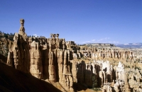 Einzigartige Landschaft des Bryce Canyon