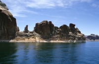 Landschaft am Lake Powell