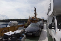 Auf der Gratisfähre