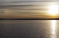 Abendstimmung am Siljansee