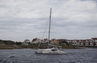 Katamaran vor Gullholmen