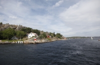 Häuser von Börnsund