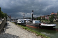 Schiffe auf der Donau