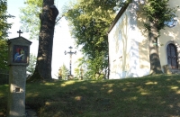 Bei der kleinen Kirche von Parkstein