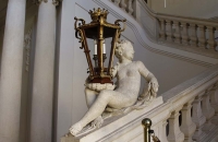 Lampe im Schloss Eckarsau