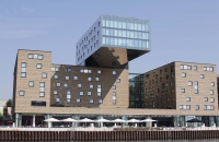 Futuristisches Gebäude