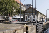 Eine von 3 Schleusen