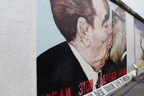 Das wohl bekannteste Bild der East Side Gallery