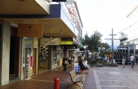 Fußgängerzone in der Cuba Street