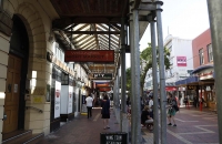 Fußgängerzone in der Cuba Street