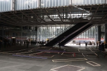 Lichter in Unterführung