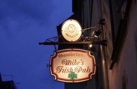 Im Pub Mike's Gambrinus kehrte ich noch auf einen Absacker ein