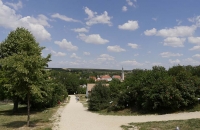 Blick über das Museumsdorf