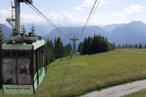 Gondel der Bürgeralpenbahn