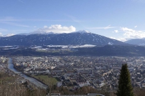Blick von der Hungerburg über Innsbruck