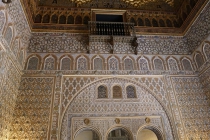 Raum mit vielen Verzierungen im Alcazar