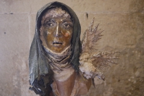 Wandfresko in der Mezquita Catedral