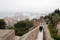 Immer wieder ging es hier rauf und runter