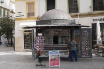 Schöner, alter Kiosk