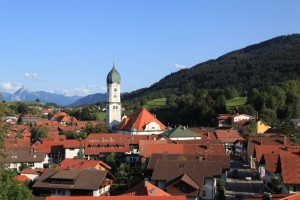 Blick auf Nesselwang